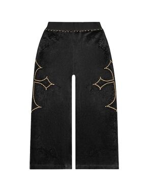 BNWT Named Collective Rebel Studded Velour Sweatpants Black Medium